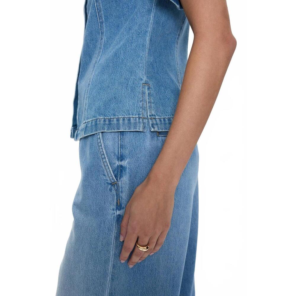 NEW PISTOLA cyndi denim shirt in palo alto - Picture 5 of 6
